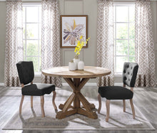 Load image into Gallery viewer, Stitch 47&quot; Round Pine Wood Dining Table by Modway
