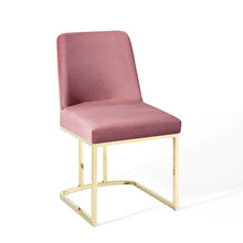 Load image into Gallery viewer, Amplify Sled Base Performance Velvet Dining Side Chair by Modway
