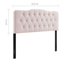 Load image into Gallery viewer, Annabel Diamond Tufted Performance Velvet King Headboard by Modway
