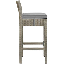 Load image into Gallery viewer, Conduit Outdoor Patio Wicker Rattan Bar Stool Set of 2 by Modway
