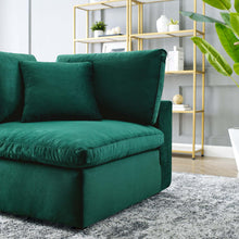 Load image into Gallery viewer, Commix Down Filled Overstuffed Performance Velvet Corner Chair by Modway
