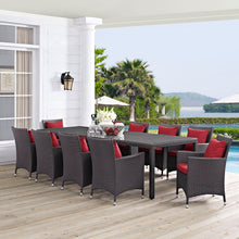 Load image into Gallery viewer, Convene 11 Piece Outdoor Patio Dining Set by Modway
