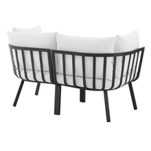 Load image into Gallery viewer, Riverside 2 Piece Outdoor Patio Aluminum Sectional Sofa Set by Modway
