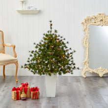 Load image into Gallery viewer, 44' Colorado Mountain Pine Artificial Christmas Tree w/ 50 Clear Lights
