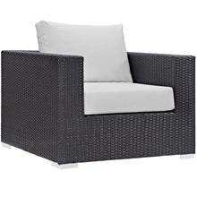 Load image into Gallery viewer, Convene 4 Piece Set Outdoor Patio with Fire Pit by Modway
