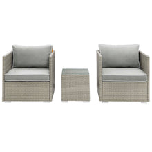 Load image into Gallery viewer, Repose 3 Piece Outdoor Patio Sectional Set by Modway
