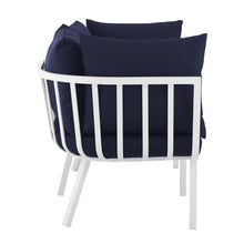 Load image into Gallery viewer, Riverside 2 Piece Outdoor Patio Aluminum Sectional Sofa Set by Modway
