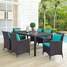 Load image into Gallery viewer, Convene 7 Piece Outdoor Patio Dining Set by Modway
