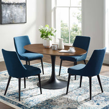 Load image into Gallery viewer, Lippa 60&quot; Oval Walnut Wood Dining Table by Modway
