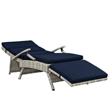 Load image into Gallery viewer, Envisage Chaise Outdoor Patio Wicker Rattan Lounge Chair by Modway
