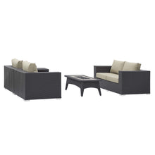 Load image into Gallery viewer, Convene 4 Piece Set Outdoor Patio with Fire Pit
