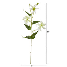 Load image into Gallery viewer, 33&quot; Gloria Lily Artificial Flower (Set of 4)
