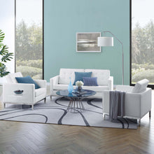 Load image into Gallery viewer, Loft 3 Piece Tufted Upholstered Faux Leather Set by Modway
