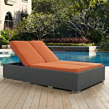 Load image into Gallery viewer, Sojourn Outdoor Patio Sunbrella¨ Double Chaise by Modway

