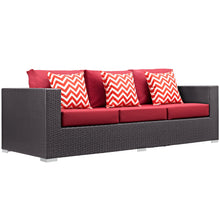 Load image into Gallery viewer, Convene 3 Piece Outdoor Patio Sofa Set by Modway
