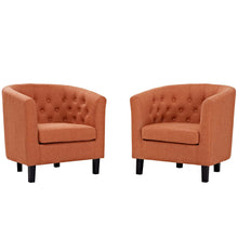 Load image into Gallery viewer, Prospect 2 Piece Upholstered Fabric Armchair Set by Modway
