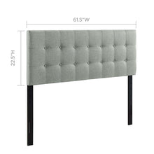 Load image into Gallery viewer, Emily Upholstered Fabric Queen Headboard by Modway
