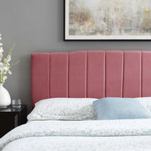 Load image into Gallery viewer, Camilla Channel Tufted Performance Velvet King/California King Headboard by Modway
