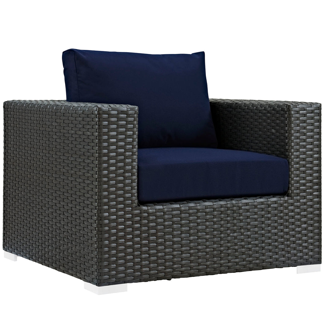 Sojourn Outdoor Patio Sunbrella¨ Armchair by Modway