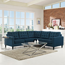 Load image into Gallery viewer, Empress 3 Piece Upholstered Fabric Sectional Sofa Set by Modway
