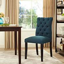 Load image into Gallery viewer, Duchess Button Tufted Fabric Dining Chair by Modway
