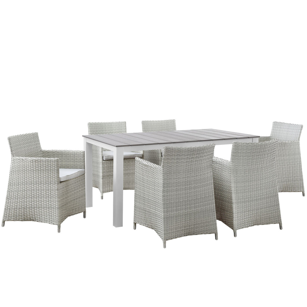 Junction 7 Piece Outdoor Patio Dining Set by Modway