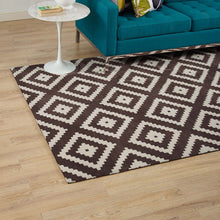 Load image into Gallery viewer, Alika Abstract Diamond Trellis 5x8 Area Rug by Modway

