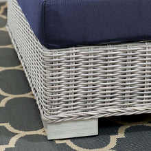 Load image into Gallery viewer, Conway Sunbrella¨ Outdoor Patio Wicker Rattan Corner Chair by Modway
