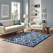 Load image into Gallery viewer, Kalinda Rustic Vintage Moroccan Trellis 5x8 Area Rug by Modway
