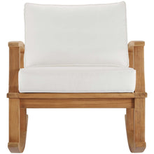 Load image into Gallery viewer, Marina Outdoor Patio Teak Rocking Chair by Modway
