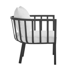 Load image into Gallery viewer, Riverside Outdoor Patio Aluminum Armchair Set of 2 by Modway
