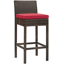 Load image into Gallery viewer, Conduit Outdoor Patio Wicker Rattan Bar Stool by Modway

