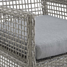 Load image into Gallery viewer, Aura Outdoor Patio Wicker Rattan Dining Armchair by Modway
