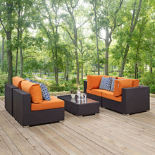 Load image into Gallery viewer, Convene 5 Piece Outdoor Patio Sectional Set by Modway
