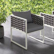 Load image into Gallery viewer, Stance Outdoor Patio Aluminum Dining Armchair by Modway

