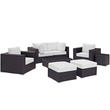 Load image into Gallery viewer, Convene 8 Piece Outdoor Patio Sectional Set by Modway

