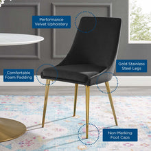 Load image into Gallery viewer, Viscount Modern Accent Performance Velvet Dining Chair by Modway
