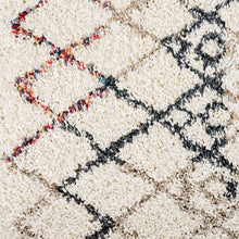 Load image into Gallery viewer, Skadi Rainbow Diamond Shag Area Rug in Multicolor
