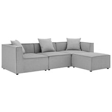 Load image into Gallery viewer, Saybrook 4-Piece Outdoor Patio Upholstered Sectional Sofa by Modway
