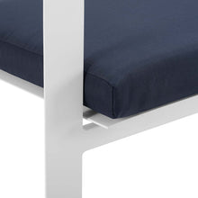 Load image into Gallery viewer, Baxley Stackable Outdoor Patio Aluminum Dining Armchair by Modway
