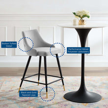 Load image into Gallery viewer, Adorn Performance Velvet Counter Stool by Modway

