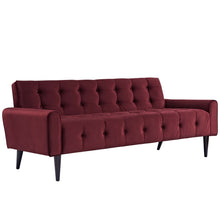 Load image into Gallery viewer, Delve Performance Velvet Sofa by Modway
