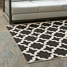 Load image into Gallery viewer, Cerelia Moroccan Trellis Indoor and Outdoor 5x8 Area Rug by Modway
