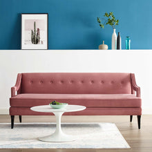 Load image into Gallery viewer, Concur Button Tufted Performance Velvet Sofa by Modway
