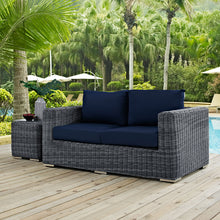 Load image into Gallery viewer, Summon Outdoor Patio Sunbrella¨ Loveseat by Modway
