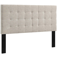 Load image into Gallery viewer, Paisley Tufted Upholstered Linen Fabric King and California King Headboard by Modway
