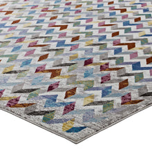 Load image into Gallery viewer, Gemma Chevron Mosaic 4x6 Area Rug by Modway
