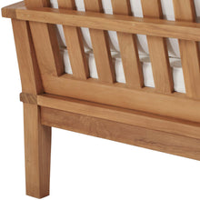 Load image into Gallery viewer, Marina Outdoor Patio Teak Sofa by Modway
