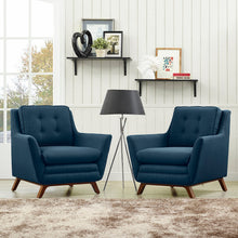 Load image into Gallery viewer, Beguile 2 Piece Upholstered Fabric Living Room Set by Modway
