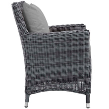 Load image into Gallery viewer, Summon 2 Piece Outdoor Patio Sunbrella¨ Dining Set by Modway
